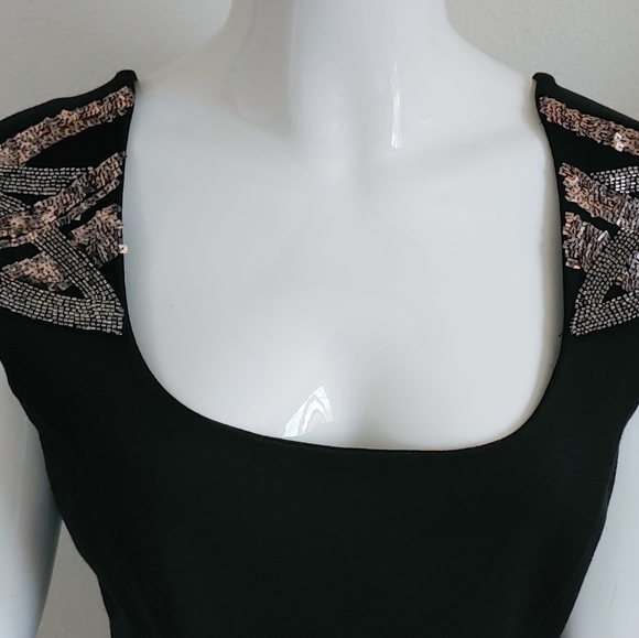 GUESS Dress Size L Black - Picture 7 of 16